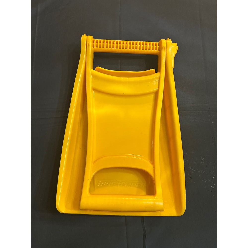 True Temper Folding Snow Shovel Yellow Plastic Emergency Car Camping Compact